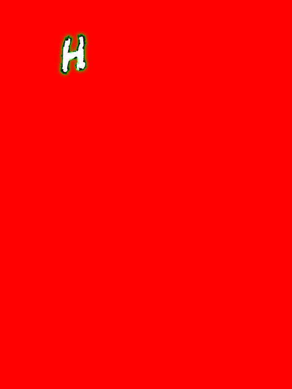 Animated version of the 'HEY GOOGLE! SHUT UP SIRI!!!' lettering